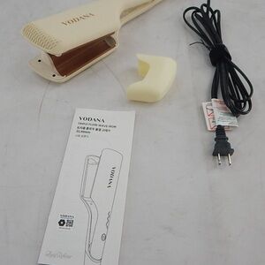 Vodana Triple Flow Wave Iron in Cream